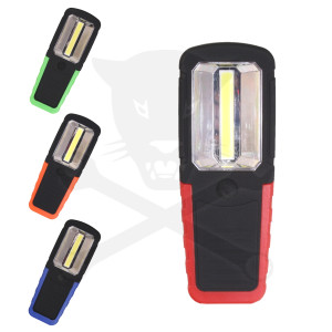 Szerelőlámpa LED 01 COB ledes elemlámpa mini