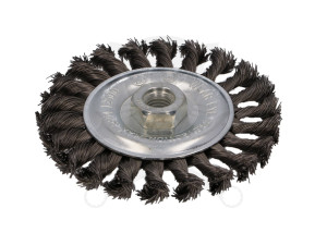 Drótkorong, fonott 100 mm M14 lapos- Makita