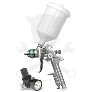 Festékszóró pisztoly, felsőtartályos 1,4 mm 0.6L HVLP