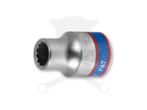 Dugókulcs - crowafej 3/8" 12 lap normál 08 mm