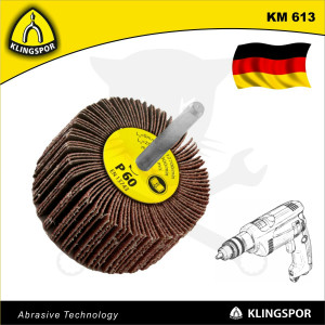 Lamellás csiszoló (szaturnusz) csapos 60x20 / 6 mm P60 - Klingspor