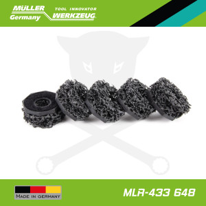 Tisztítókorong - négertárcsa tőcsavar-hoz 40 mm tárcsa 5 db-os