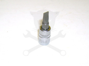 Rátűzőkulcs - crowa+bit 1/4" lapos 5,5 mm