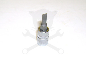 Rátűzőkulcs - crowa+bit 1/4" lapos 4,5 mm