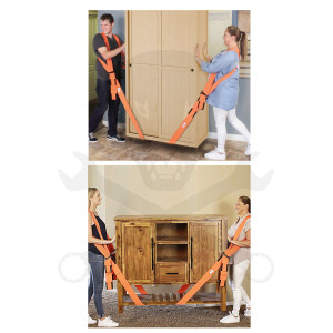 Heveder, bútorszállító hát-csuklópánttal 2800 x 45 x 1,2 mm 150 kg-ig