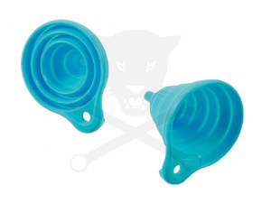 Tölcsér, összecsukható 100 mm - hőálló, hajlékony, szilikon - AT18-