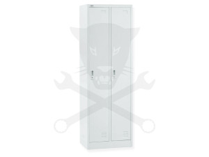 Öltözőszekrény - 2 emberes - 2 hosszúajtós kivitel 1850x600x450mm