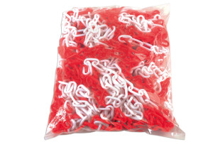 Kordon lánc - műanyag - 25 méter - Hibrid járművek elkerítéséhez