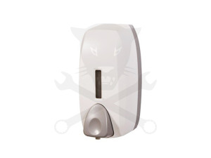 Habszappan fali adagoló - 750 ml - nyomógombos - fehér