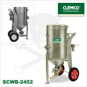 Homokfúvó gép, IPARI tartályos 200L komplett felszereltség - Clemco