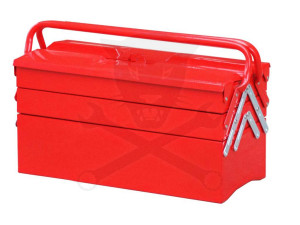 Szerszámos láda harmónika 5 rekeszes 405 mm