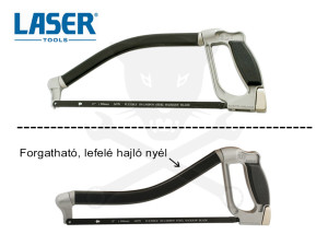 Fémfűrész 300 mm alacsony profilú, 180°-ban forg.- Laser