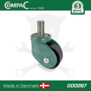 Javító alkatrész Compac Krokodil emelőhöz - Hátsó forgó kerék 10-12-15T