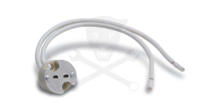 Foglalat fényforráshoz - G5.3 és G4 kerámia - Elmark