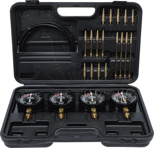 Karburátor szinkronizáló készlet 4 db szinkronórával 26 db-os - BGS