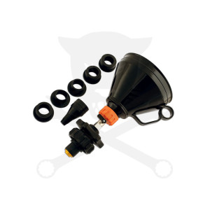 Hűtőrendszer-feltöltő univerzális tölcsér és adapter készlet -TS20