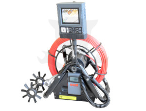 Videoszkóp - inspekciós kamera 28 mm-es IP68 30 m-es csővizsgáló készlet