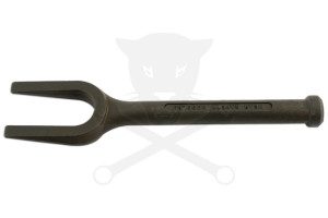 Gömbfejszerelő villa fekete 35 mm-es