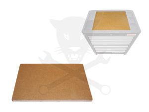 Szerszámos kocsihoz kiegészítő MDF falemez-betét - BGS