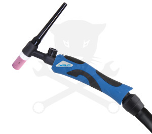 Hegesztő kábel 240 A-es pisztoly+szelep, gázhűtéses TIG SR26V IWELD