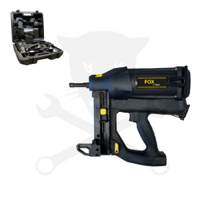 Betonszögező készlet, gázpatronos, ipari 20 szeg tár - FOX 20 - CELO