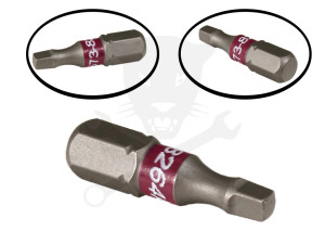 Bit négyszög No.3 - torziós 25 mm 1/4" (KEN-573-8266K)
