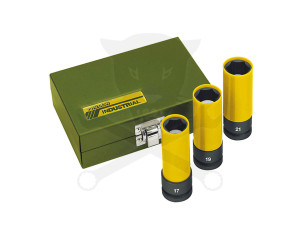 Légkulcsfej készlet 1/2" 3 db-os alufelnihez PROXXON