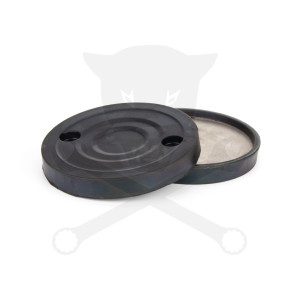 Gumipogácsa csápos emelőhöz 119/110 mm-es fémmel erősített