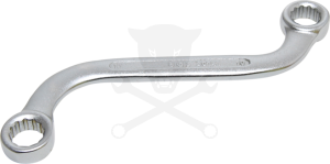 Csillag-csillagkulcs S-alakú 10x11 mm - BGS