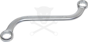 Csillag-csillagkulcs S-alakú 18x19 mm - BGS