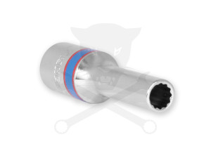 Dugókulcs - crowafej 3/8" 12 lap hosszú 07 mm KingTony