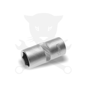 Dugókulcs - crowafej 1/4" 6 lap normál ProTorque 08 mm