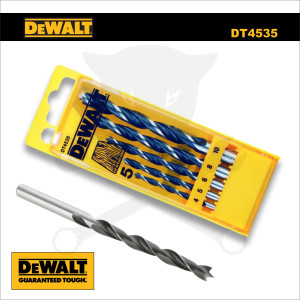 Fafúró készlet 5 db-os 4.0-10.0 mm - DeWalt