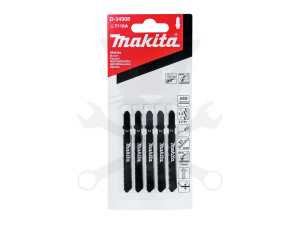 Fűrészlap dekopírfűrészhez, fára 100 mm Z21 B22 - 5db - Makita