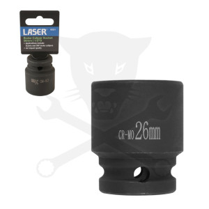 Féknyeregkulcs -TEHER- Scania, DAF 26 mm 6 lapú x 43 mm hossz - 1/2"