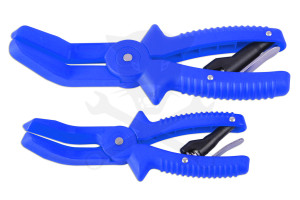 Tömlőszorító fogó készletben 45°-os - 2 db-os profi - Laser