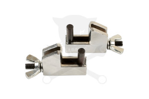 Tömlőszorító fogó készlet FÉM 2 részes, ezüst 0-15 mm