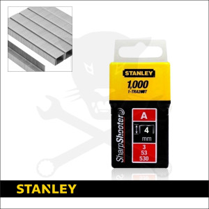 Tűzőkapocs A típus - 10 mm 1000 db - Stanley