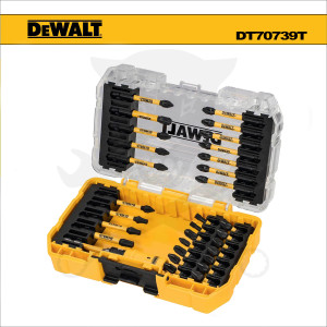 Bit készlet 31 db-os + 1/4" adapter gépi, torziós, FLEXTORQ - Dewalt