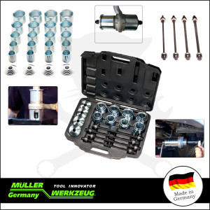 Szilent és csapágy ki-beszerelő klt 34-72 mm - MÜLLER