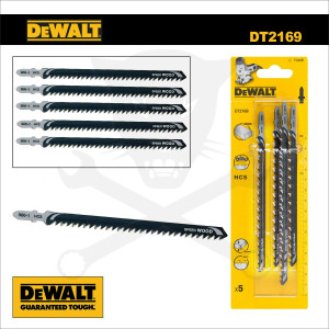 Fűrészlap dekopírfűrészhez, fára 152 mm 4.0T - 5db - DeWalt