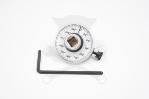 Szögmérő nyomatékkulcshoz - hajlított karral 1/2"