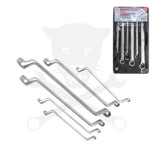 Torx csillagkulcs készlet Hajlított 6 db-os E-torx 12 méret: E6 - E24 -BGS