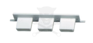 Végzáró sapka 99ACC28 alumínium profilhoz, PVC ELMARK