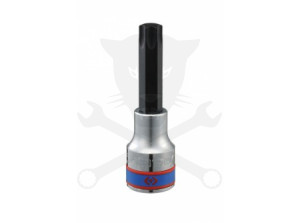 Rátűzőkulcs - crowa+bit 1/2" torx T30 hosszított KingTony