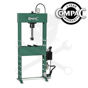 Prés 20 t hidro-pneumatilus lábpedálos - gyors dugattyú - Compac FP 20