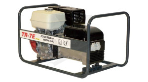 Áramfejlesztő HONDA motorral - egy fázisú 230V - 7 kVA - 30A - AVR
