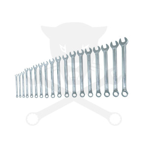 Csillag-villáskulcs készlet 18 db-os 6-24 mm extra hosszú kivitel (KEN-582-3970K)