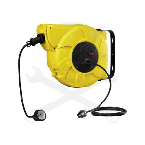 Kábeldob 9 m - IP20 kábel 3 x 1.5 mm2 - 2000W