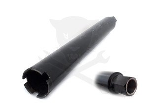 Koronafúró, gyémántszegmenses 62 x 450 mm 5/4"